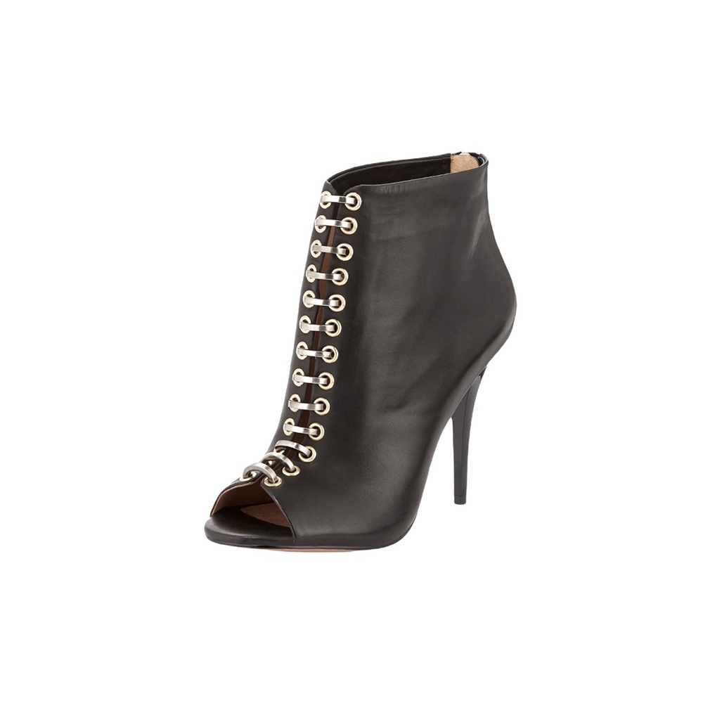 Bakers Caged Peep Toe Booties